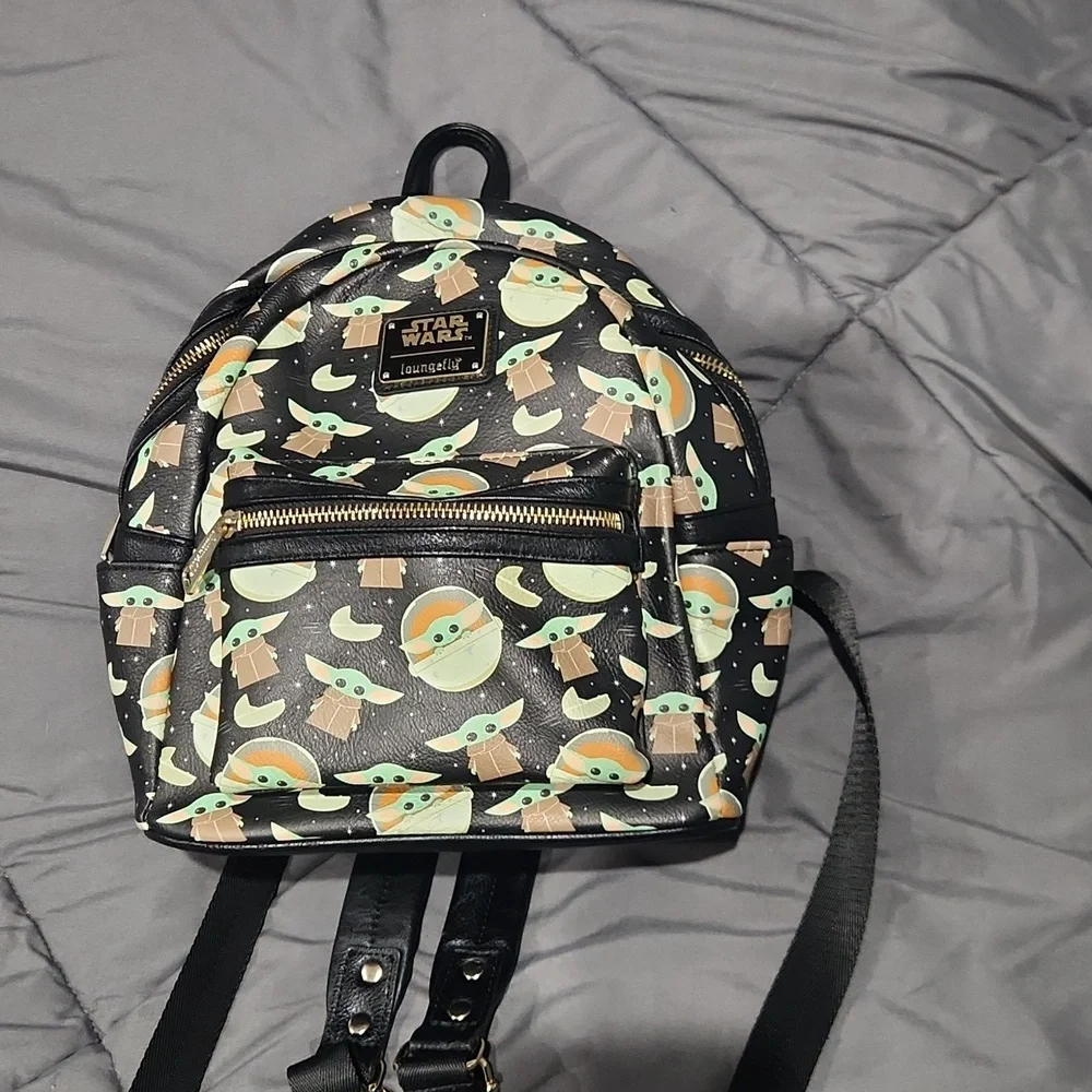 Loungefly mini Yoda‎ backpack